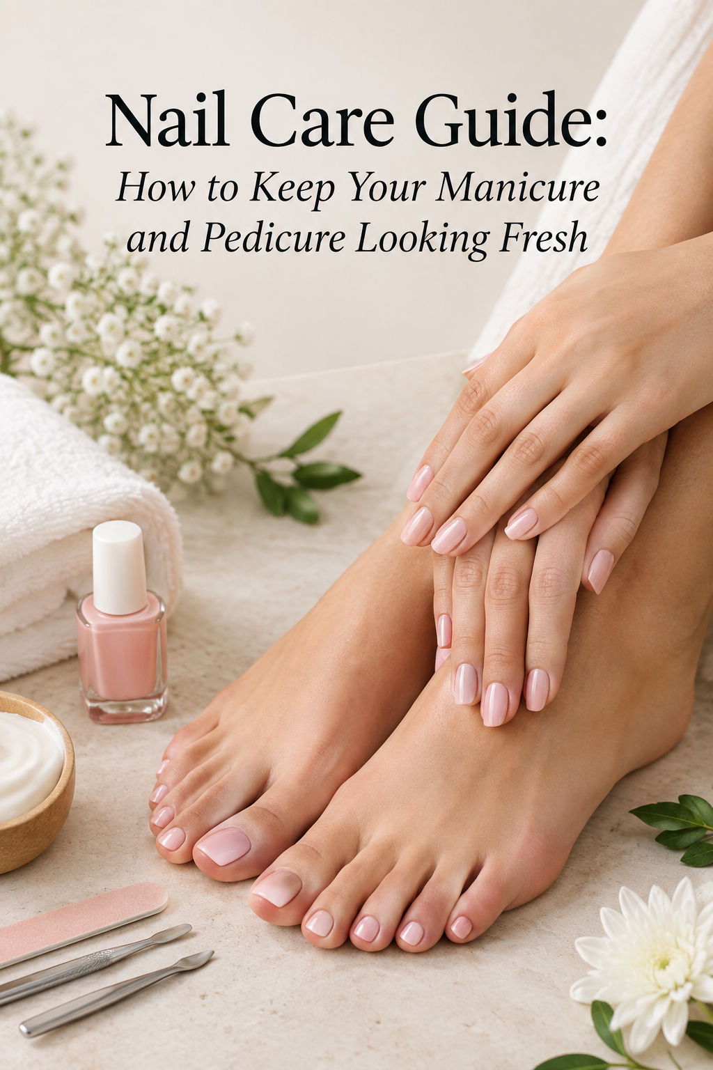 Professional manicure and pedicure nail care services at Noir N Blanc in Patiala